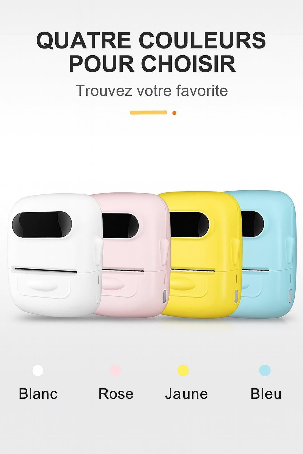 Mini Imprimante Thermique Portable