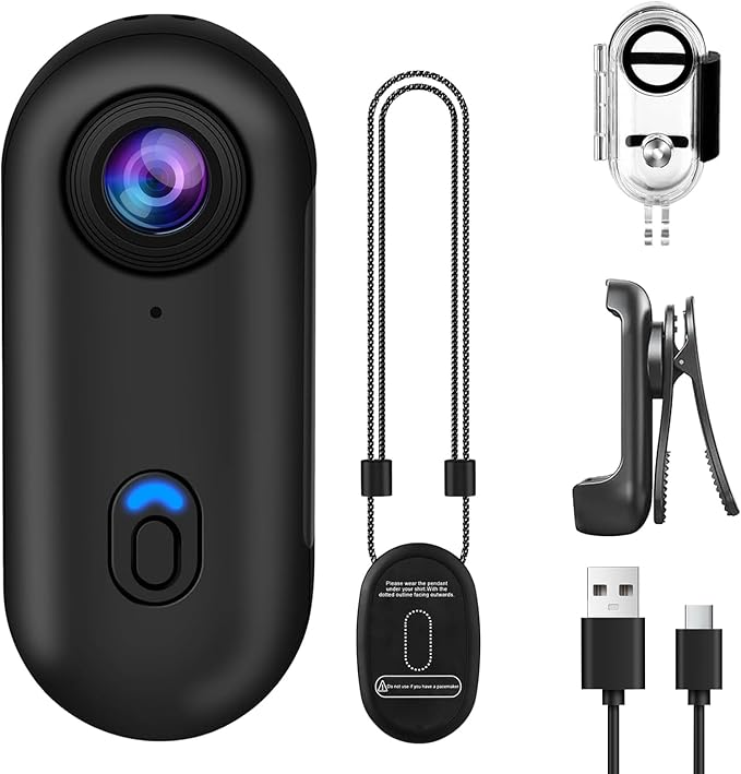 Caméra d'action magnétique 4K