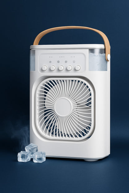 Ventilateur 3-en-1 - Fraîcheur Instantanée